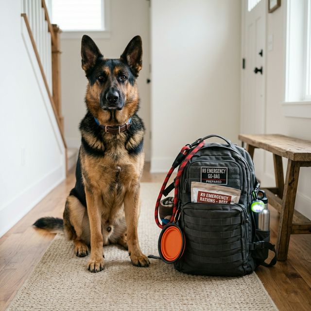 停電時に大型犬を守る。暑さ・給水・避難動線を切らさない備えのサムネイル